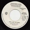 7inch Record CHRISTOPHER CROSS  Ride Like The Wind WBS49184PROMO Warner Bros. Re 1980 Canada Rock Used