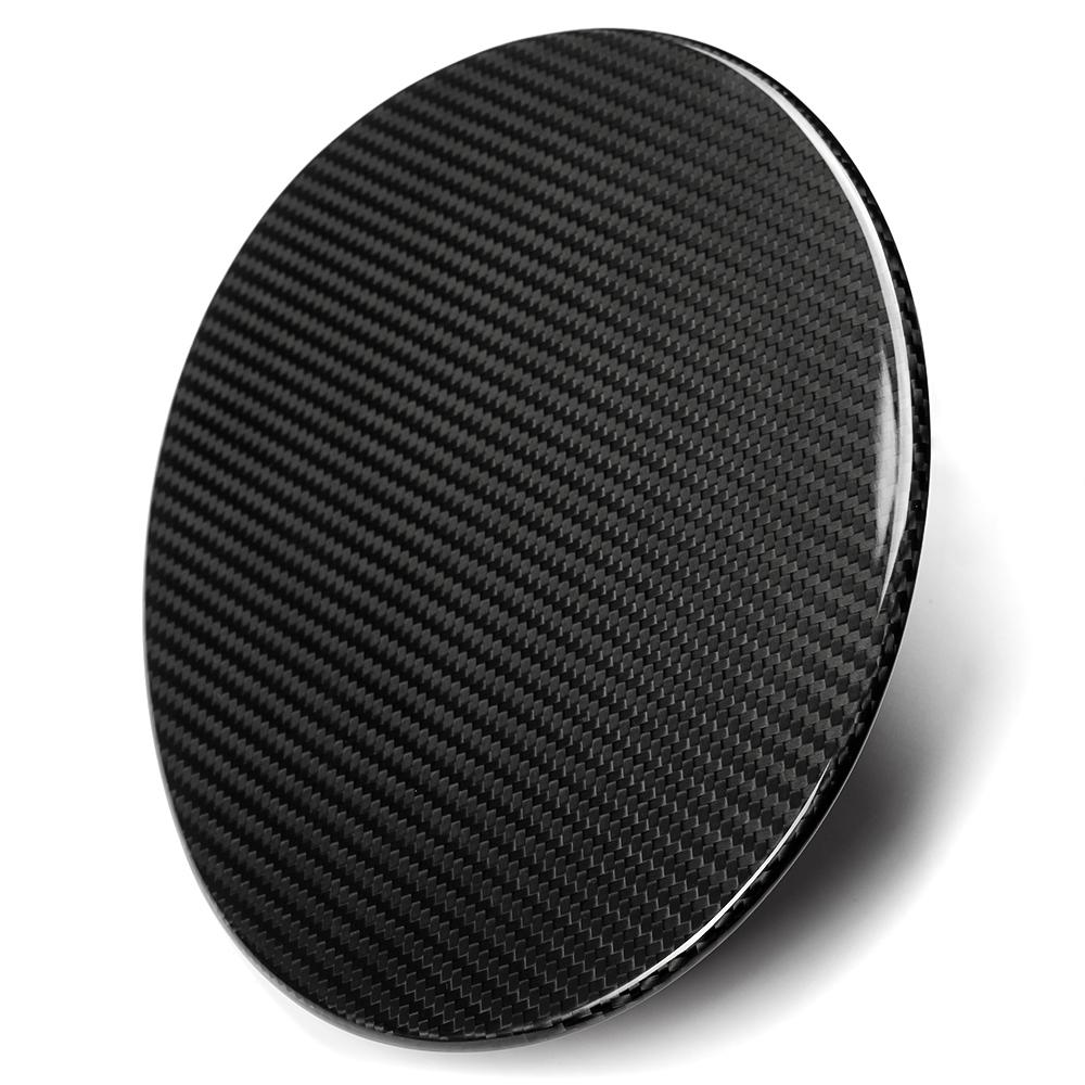 Carbon Fiber Exterior Car Rear Tank Fuel Oil Gas Cap Outlet Cover Trim Accessories For Mazda MX-5 MX5 Miata 2015-2024