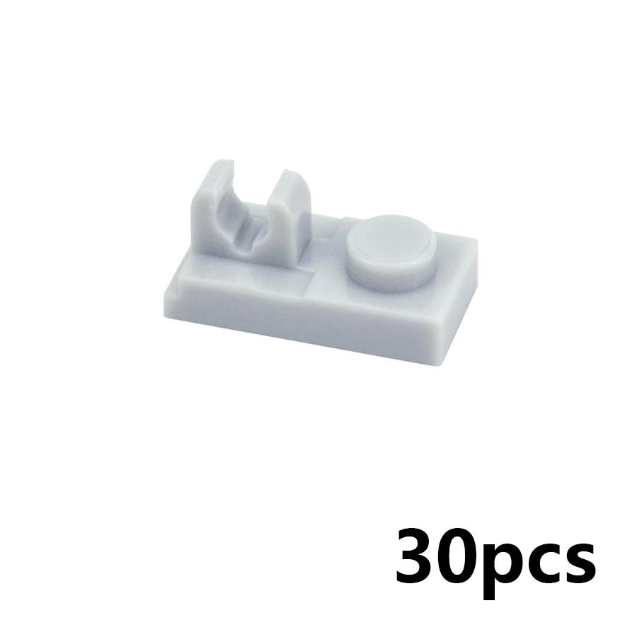 MOC Part Assemble Plate Special 1x2 with Handles Thin Brick Clip DIY Building Block Kid Toy Compatible 63868 92280 60478 18649