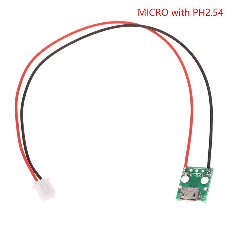 Micro Usb To Dip Connector Breakout Board Charging Cable Soldering Board Socket