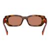 Prada Classic Letter Logo Design Acetate Butterfly Sunglasses Women's Tortoiseshell