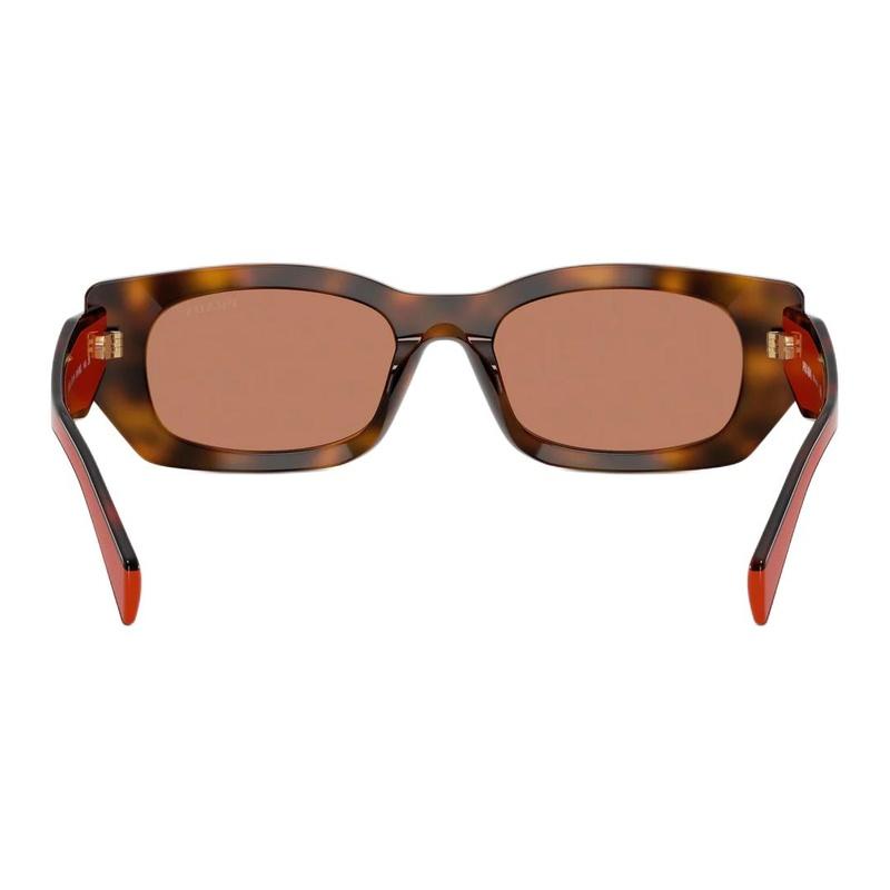 Prada Classic Letter Logo Design Acetate Butterfly Sunglasses Women's Tortoiseshell