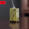 Alloy Censer Incense Holder Square Vertical Incense Burner Indoor Aromatherapy Home Ornament Chinese Incense Burners