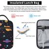 Solar System Space Planets Universe Insulated Lunch Bag for Women Kids Portable Food Boxes Thermal Lunch Box Tote