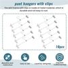 AAAF Pant Hangers,Skirt Hangers With Clips Space Saving,Adjustable Clips Hangers Clothes Hangers For Pants