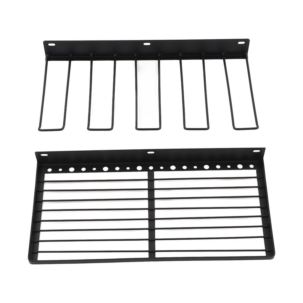 Power Tool Organizer Wall Mount Garage Tool Storage Rack Strong Bearing Heavy Duty 4 Drill Holder