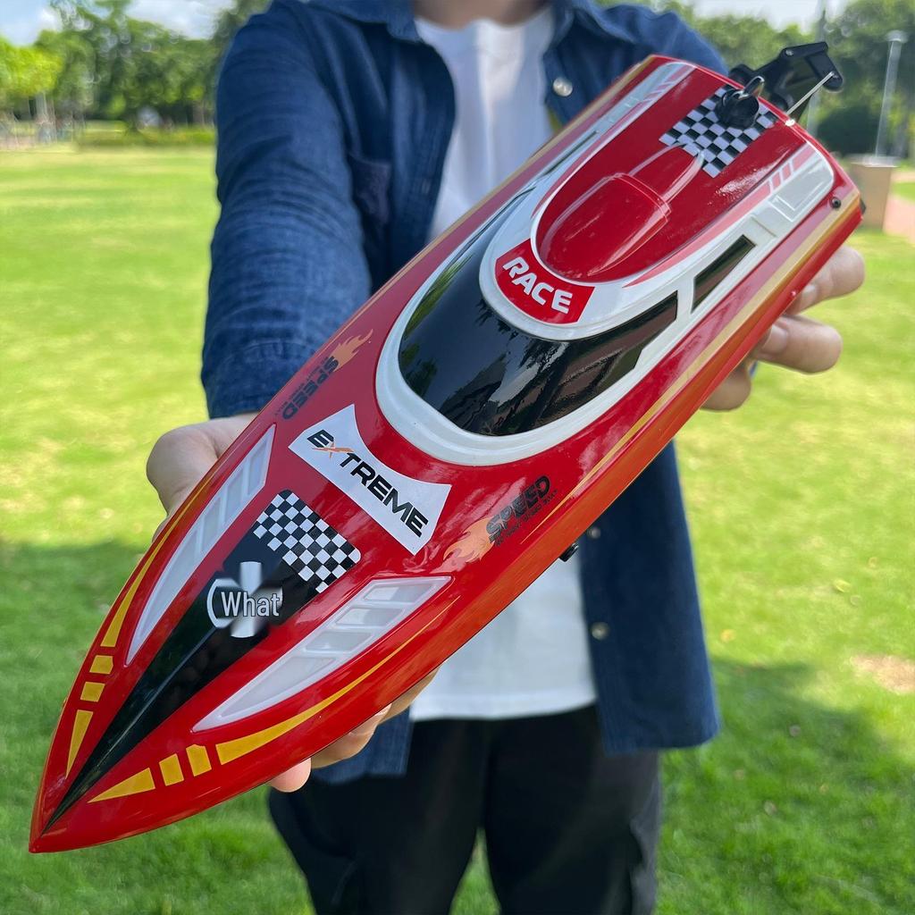 Customized Children's Educational Remote-Controlled Speedboat Toy - Popular Electric Boat for Outdoor Play