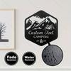 Customizable Mountain Surname Sign, Metal Wall Art for Home Garden Hot Sale