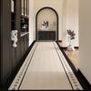 Hallway Floor Mat Home Corridor Entrance Door Mats Long Strip Non-slip Wear-resistant Carpet Modern High-end Style Big Size Rug