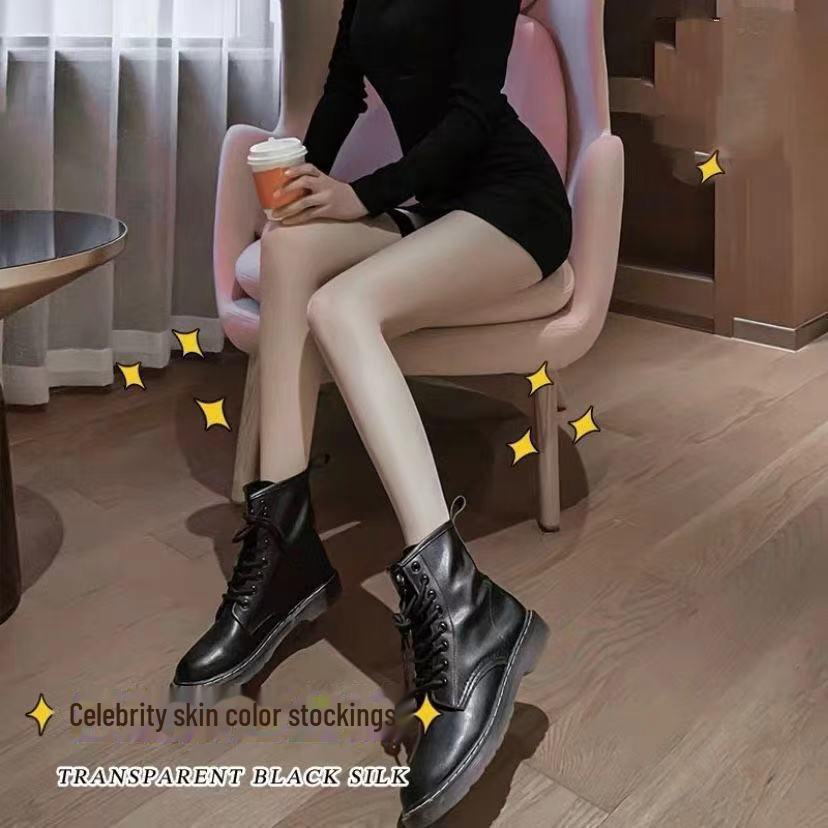 Ultra-Thin Nude Anti-Hook Pantyhose for Women - Transparent Spring/Summer Stockings