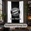 Personalized Wall Tapestry,Bayern Munich Custom Text, Soft Fabric Wall Art For Indoor Decoration