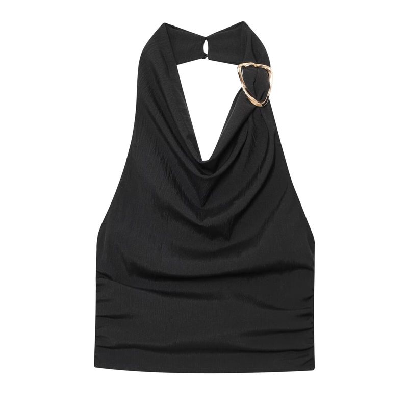 

Kaslead New Women clothes Western Style Neck Collar Accessories Top Wide Leg Pants 3564127 3564128 Tops L