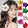Eierblume Hawaiiblume Haarspangen Romantisch Böhmisch Blume Hibiskus Haarnadeln Kopfschmuck Dekorative Haarspangen