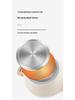 Maifan Stone 4L Non-stick Stew & Noodle Pot with Double-bottom and Glass Lid.