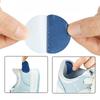 6pcs Replacement Self-Adhesive Shoe Repair Patch Universal Durable Heel Hole Pads Microfiber Leather Sneaker Repair Pads