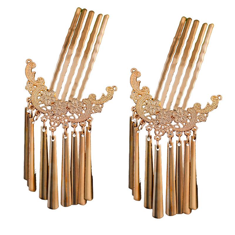 Ancient Chinese Tassel Hairpin - Hanfu & Tang Style Hair Comb Accessory