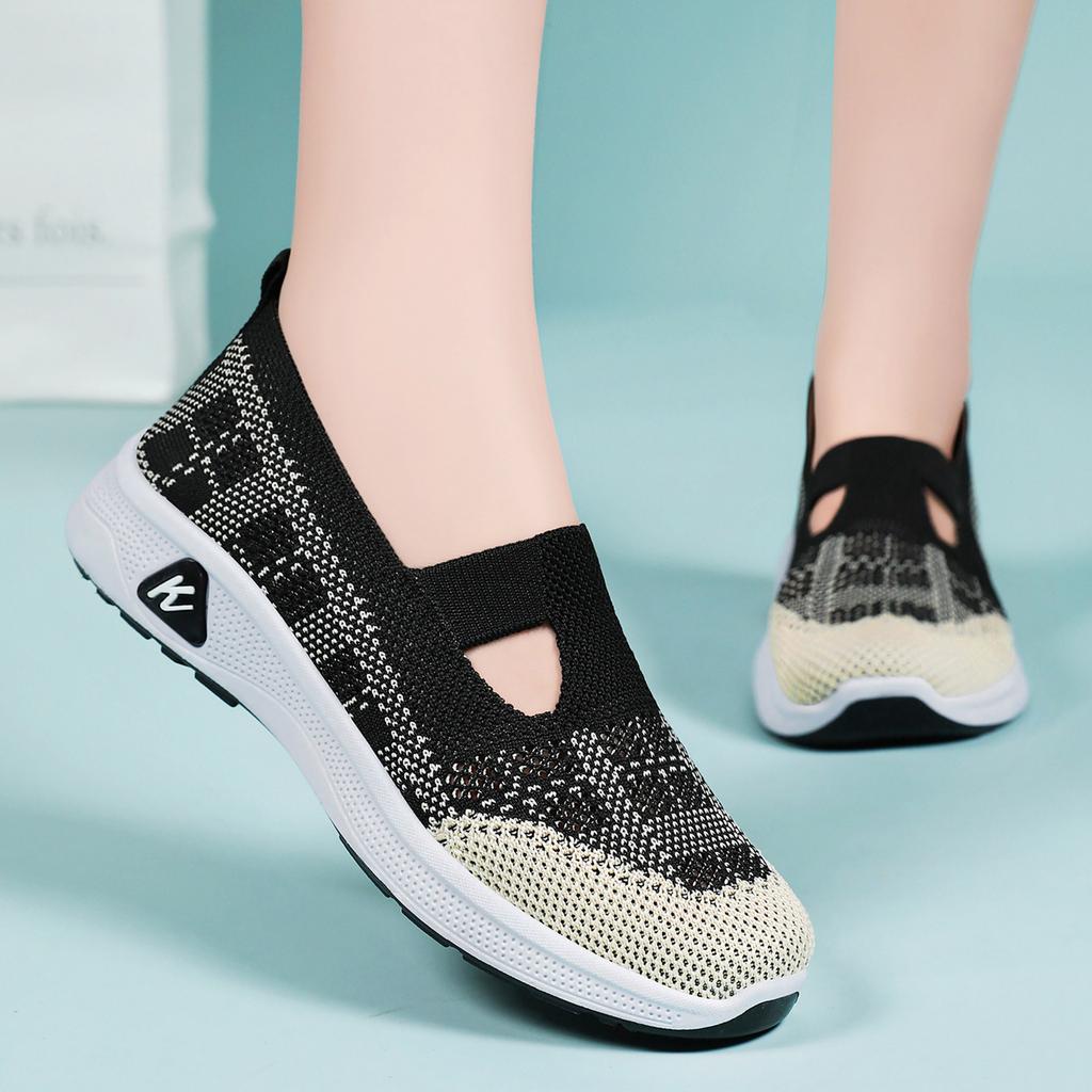 Women's Sports Shoes Hollow Sandals Mesh Casual Shoes Women's Shoes Comfortable Outdoor Sports Shoes Running Shoes