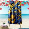 Boca Juniors Print Strandtuch, Großes Weiches Schnelltrocknendes Handtuch für Strand Camping Schwimmen