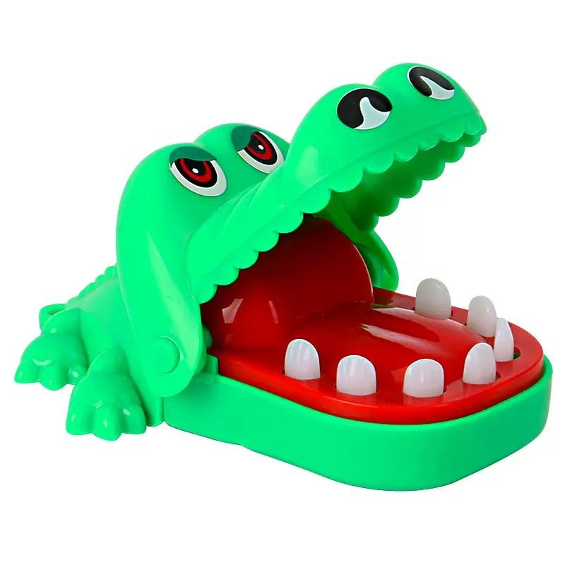Fingers Reaction Training Novelty Children s Lucky Game Trick Decompression Toy Crocodile Teeth Toys Children s Crocodile Bites Small