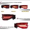 1 Set LED Reflector For Toyota Fortuner SW4 2015 2016 2017 2018 2019 2020 Rear Bumper Light Fog Lamp Brake Light Turn Signal