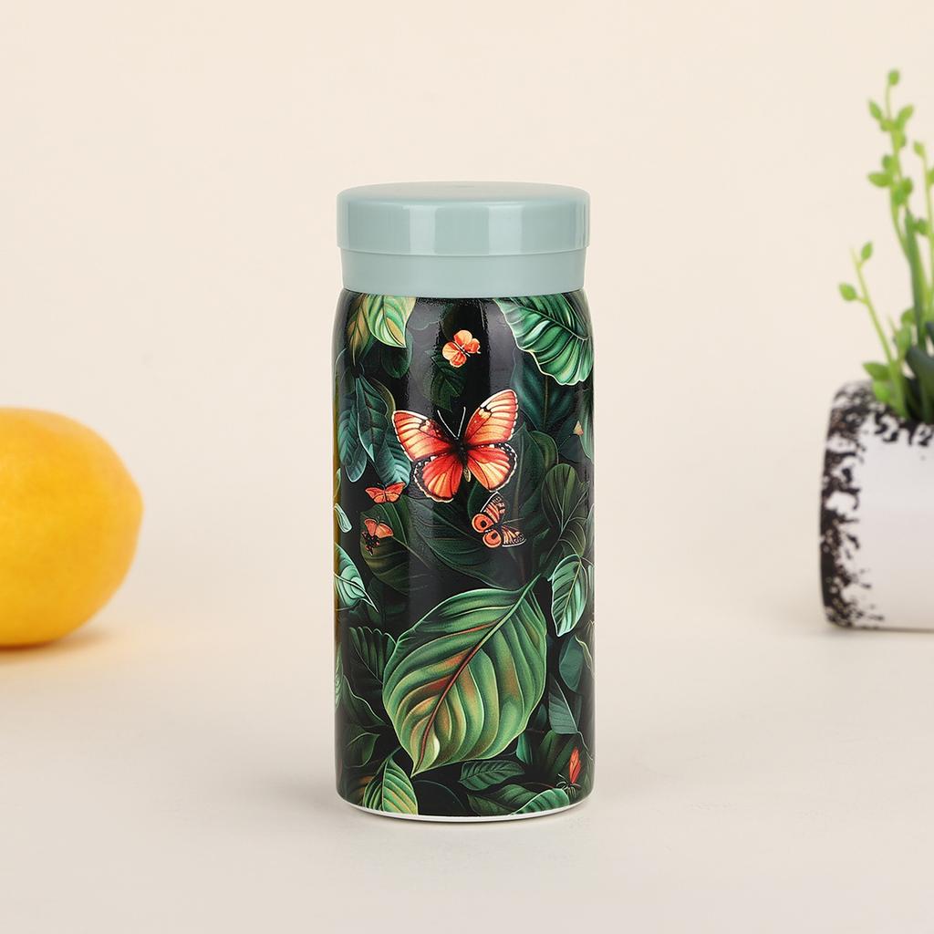 Stylish Portable Pocket Mug Ins Fashion Macaron Gift Mug Cute Mini Steel Thermos Mug Durable Durable Useful Useful