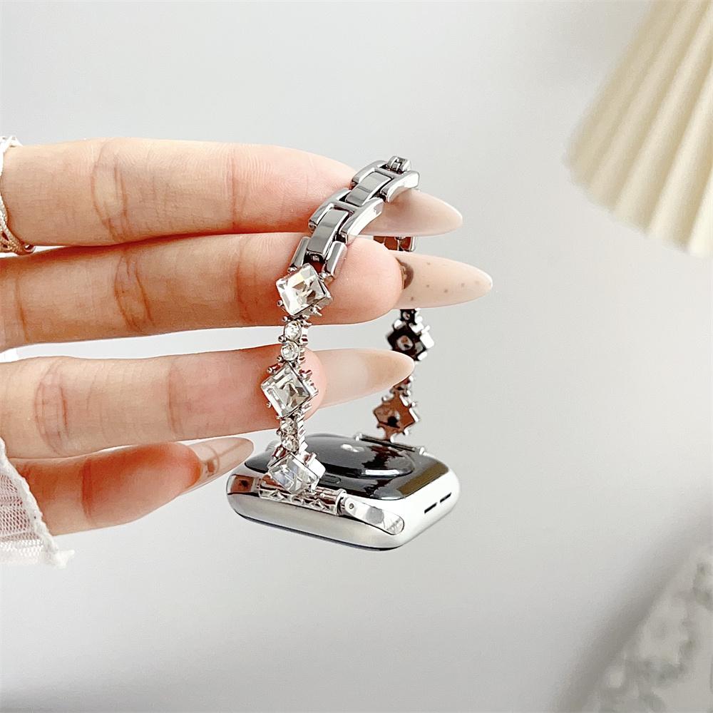 Correa de Pulsera de Pedrería de Diamante Para Apple Watch Series 11 9 8 7 SE Ultra 38/40/41/42/44/45/46mm