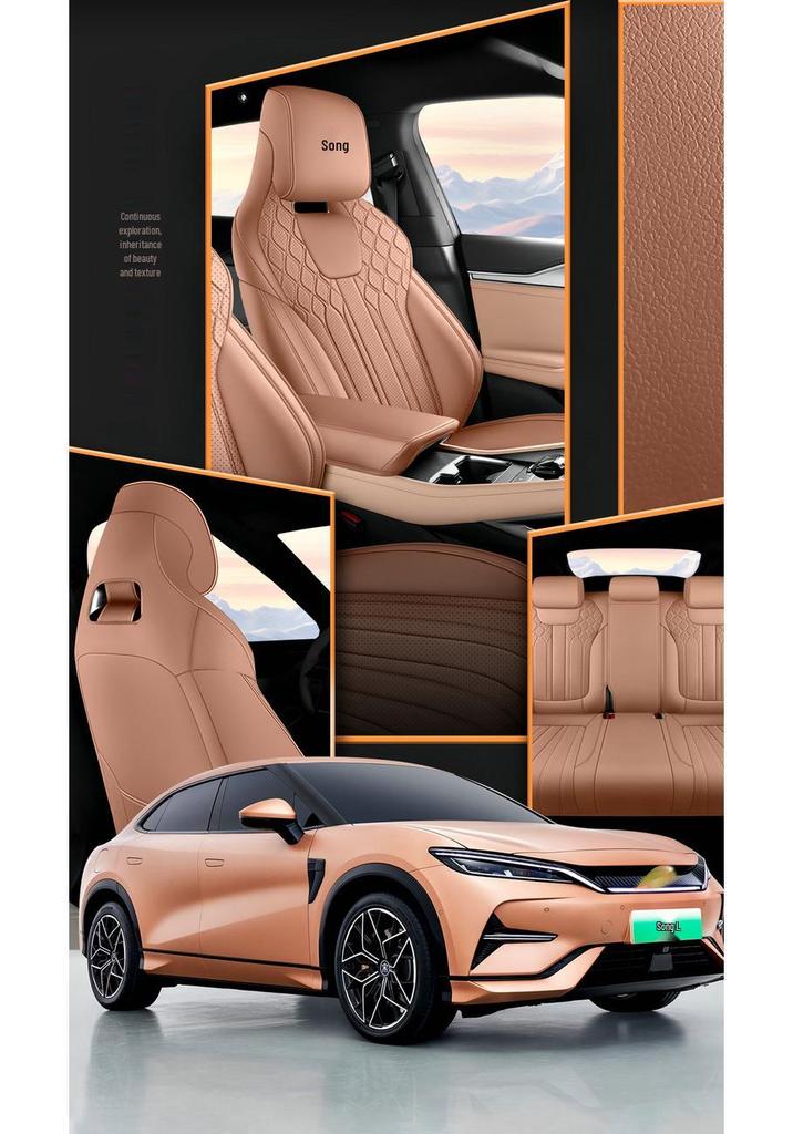 New Model BYD Song L EV All-Season Car Seat Cushion Set