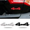 3D Metal 4X4 Logo Car Rear Trunk Fender Emblem Badge Sticker Decals For Toyota Jeep Dodge Car Accessories