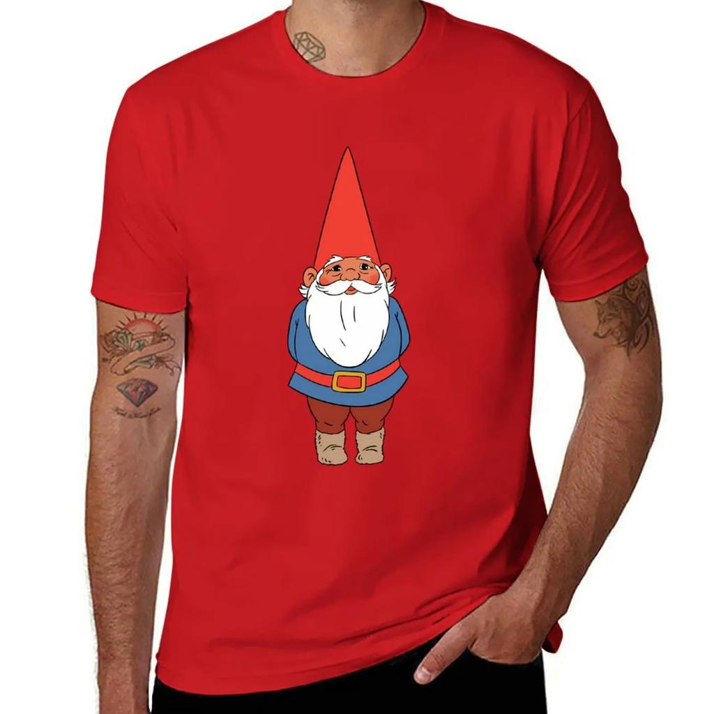 Camiseta David o Gnomo camiseta gráfica vintage roupas plus size camiseta oversized camisetas vintage de treino para homens