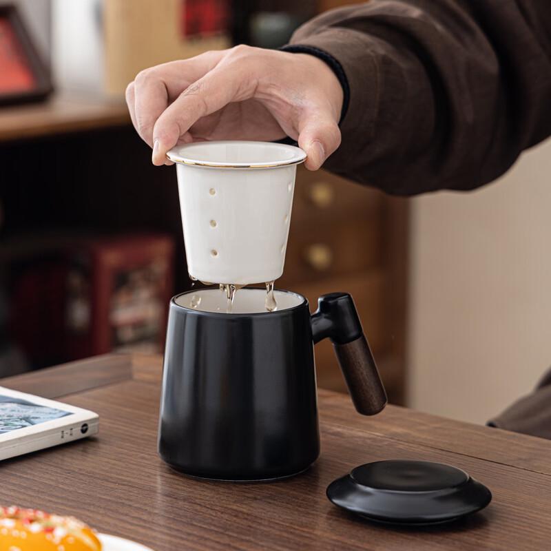 Ceramic Tea Mug with Infuser