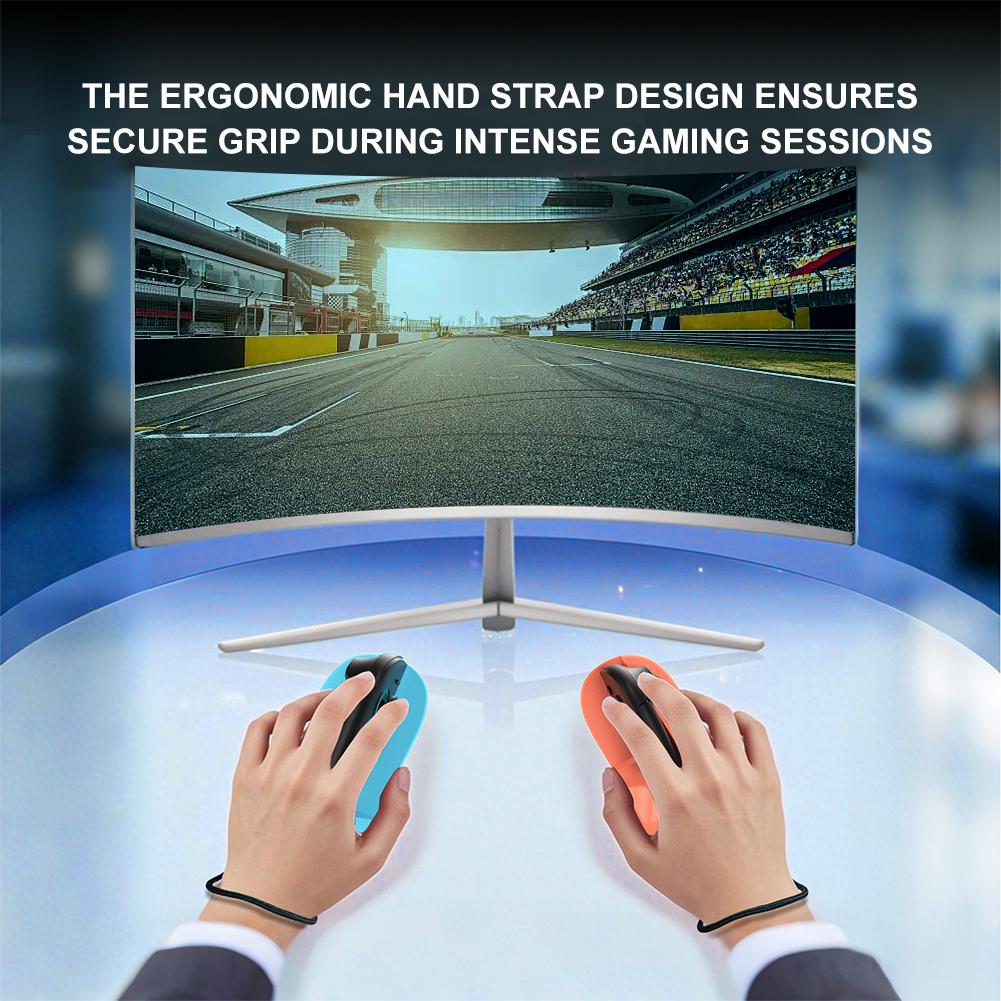 Game Controller Mouse Base with Lanyard Ergonomic Mini Portable Bracket Handle Stand Holder for Switch 2 Joy-Con Controller