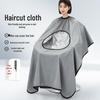 Transparent Haircutting Cape with Viewing Window