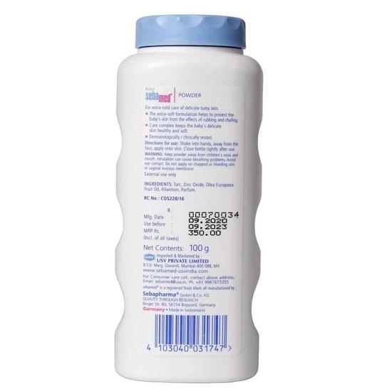 Sebamed Baby Powder (Pack of 100g)