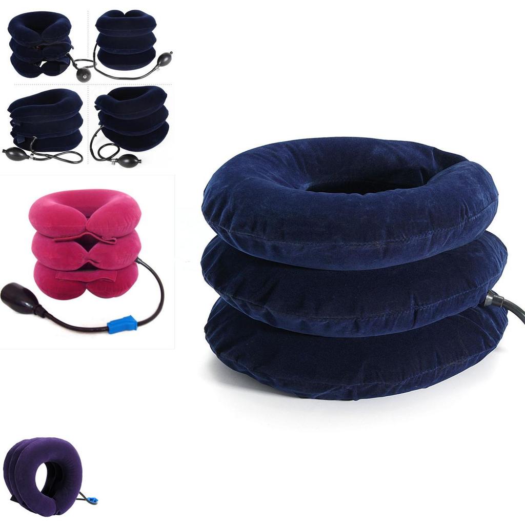 Premium Quality Air Inflatable Pillow For Cervical Neck Support And Headache Relief