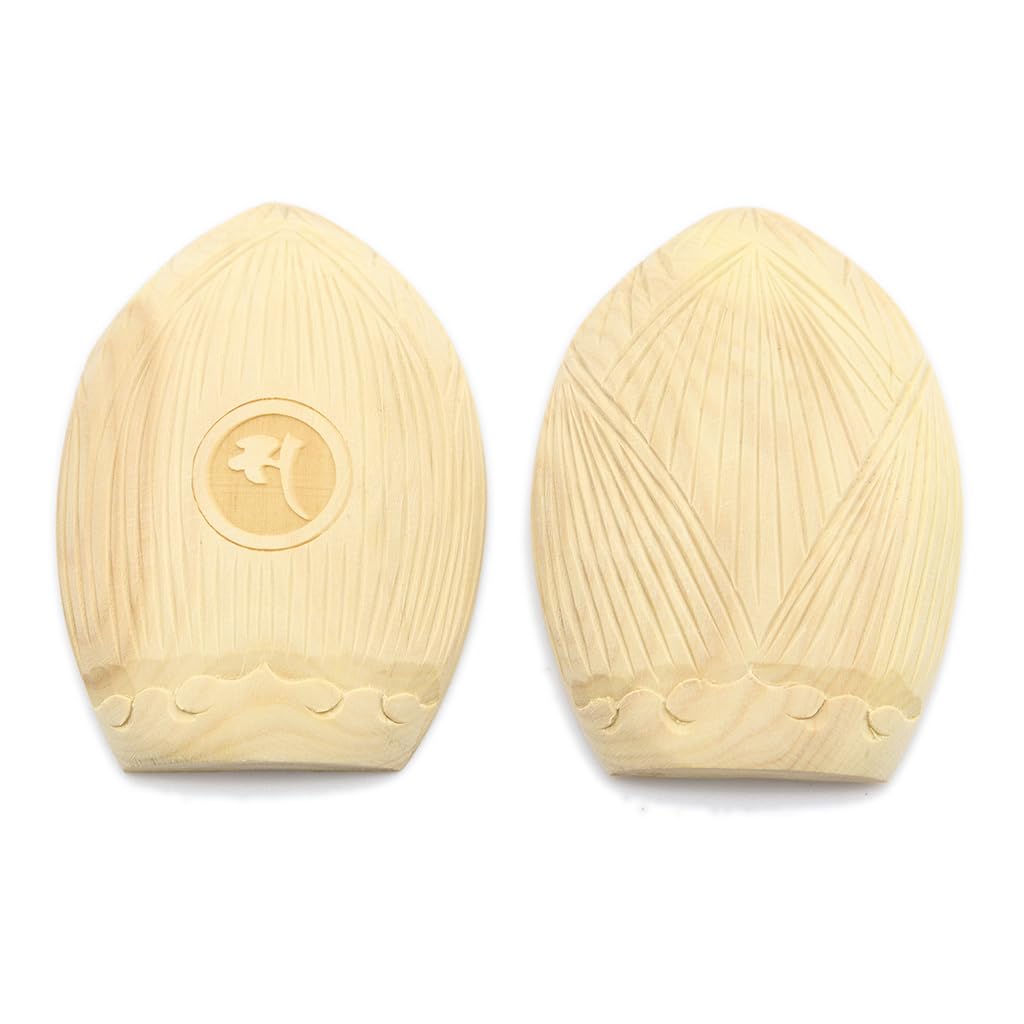 special Buddhist statue incense container Buddha Guardian deity Body protection Width boxwood wood carving 17572 Kurita's [Guardian deity] Seigan-in