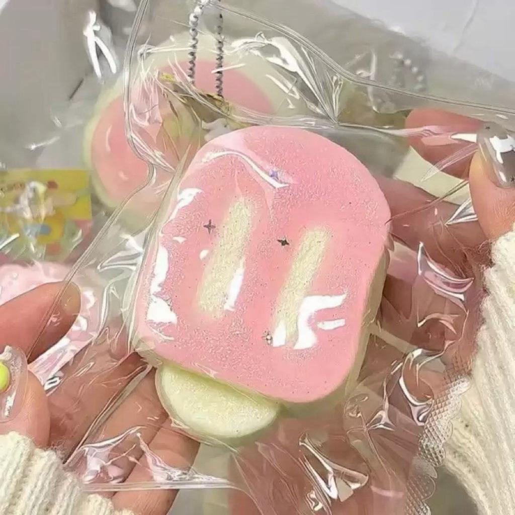 Große Milch Kuh Brot Squishy, Weiches langsam aufgehendes Quetschspielzeug, Niedliches Lebensmittel Squishy Stressabbau Spielzeug, Jumbo Squishies für Partygeschenke