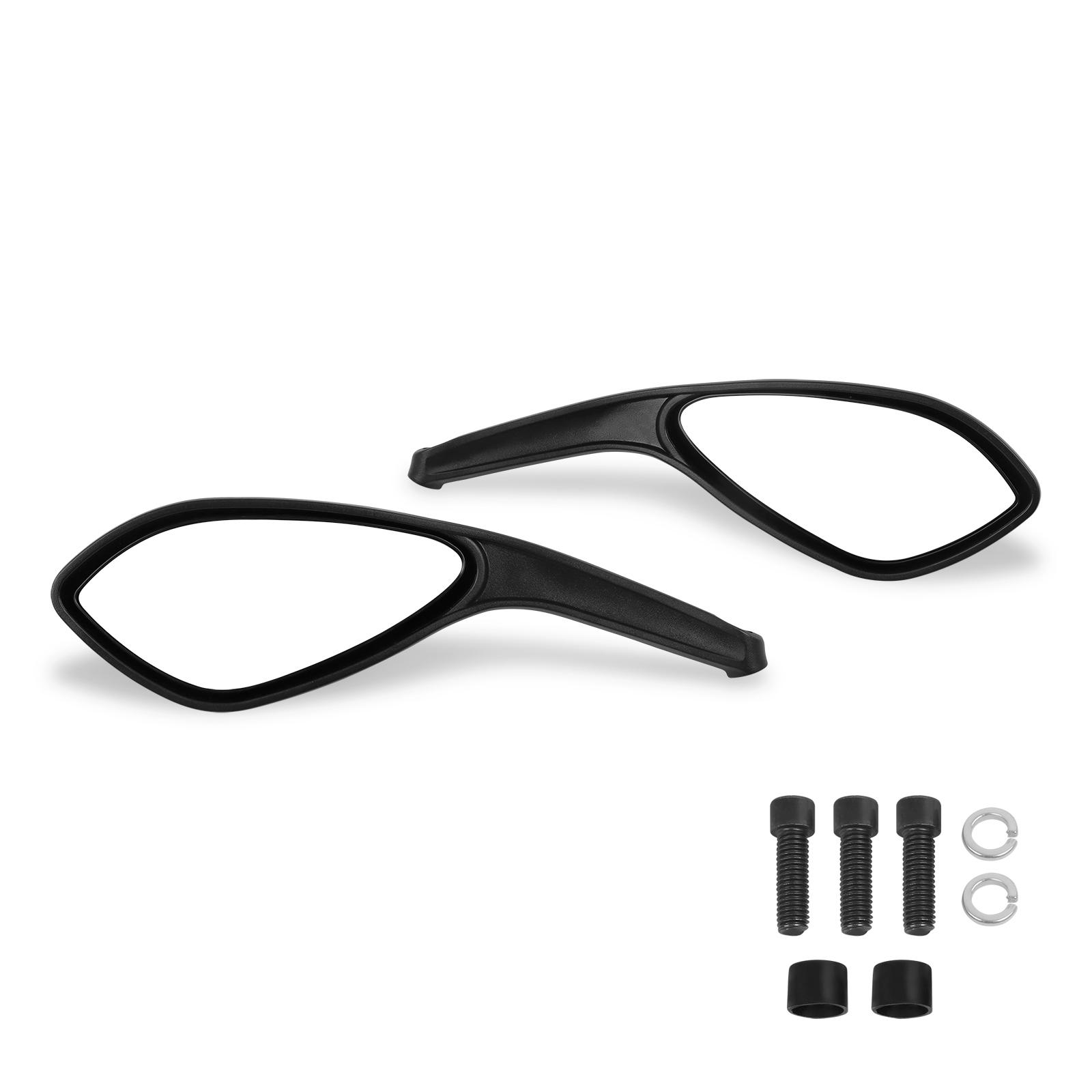 

Для мотоцикла DUCATI MONSTER 696 795 796 1100/S/EVO Левое правое зеркало заднего вида Боковые зеркала заднего вида Аксессуары чёрный