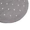 5Pcs Hair Net Rhinestone Decor Invisible Elastic Edge Hollow See-through Hair Fixing Anti-slip Ballet Dance