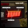 Valenti Jewel LED Tail Lamps for Toyota Hijet Truck Model with Ultra Red Lens and Gloss Black OEA Sequential Flowing Turn Safety Standards (Late
