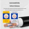 Nanyang WDZ-YJY Copper Core Halogen-Free Low-Smoke Flame-Retardant Cable 5/3+1/3+2 Core