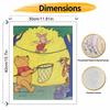 Disney Winnie The Pooh digital oil painting diy coloring handpainted handpainted filling home decoration gift, nice wall decor art