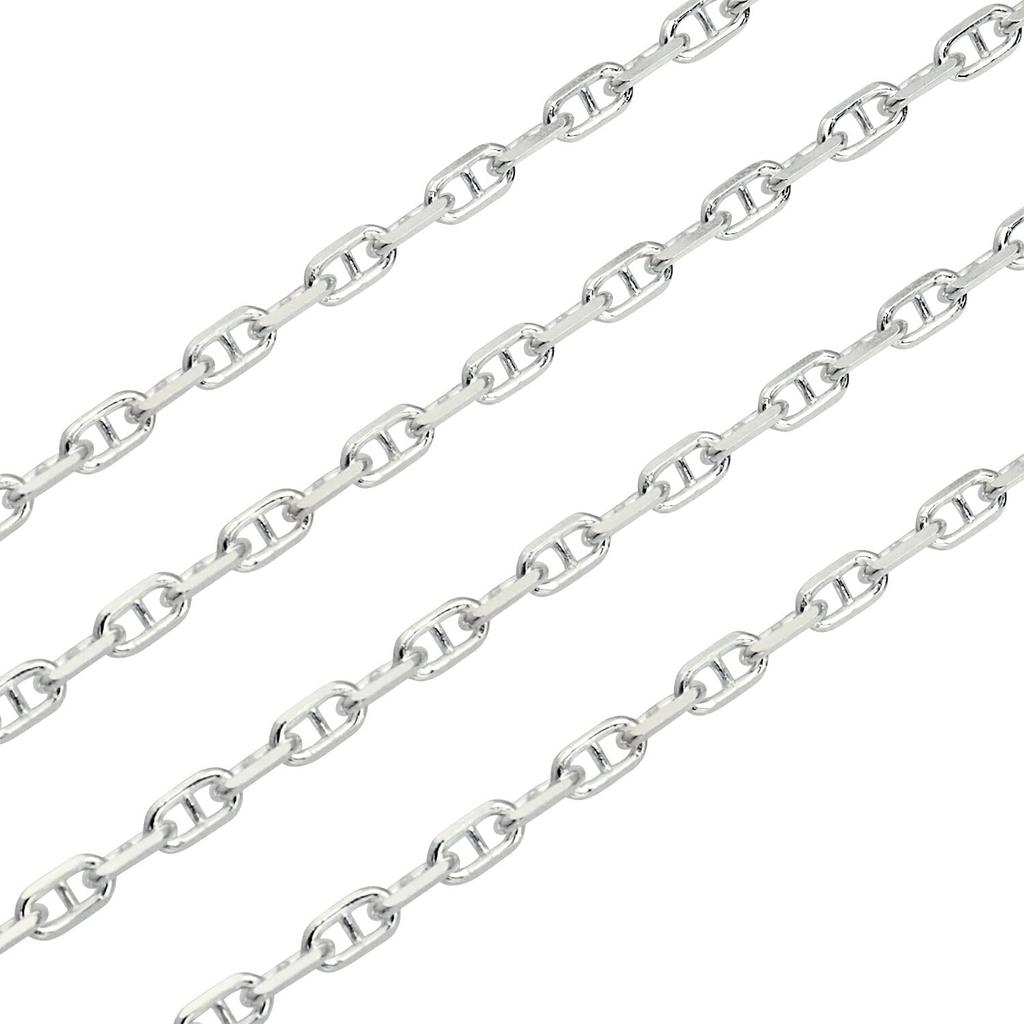 Anchor Chain Silver 60cm [Sears] Necklace, 925, 3.0mm width,