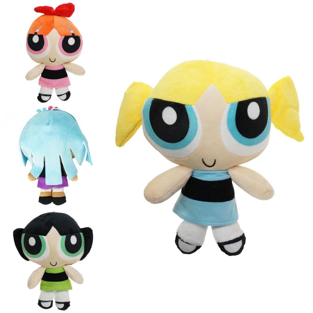 Plush Powerpuff Girls Dolls Colorful 20cm Cartoon Stuffed Toys For Teens**