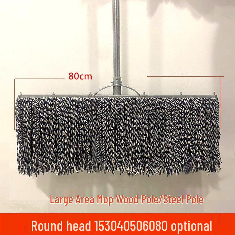Yi Tuo Jing Large Cotton Thread Floor Mop for Home and Property Management