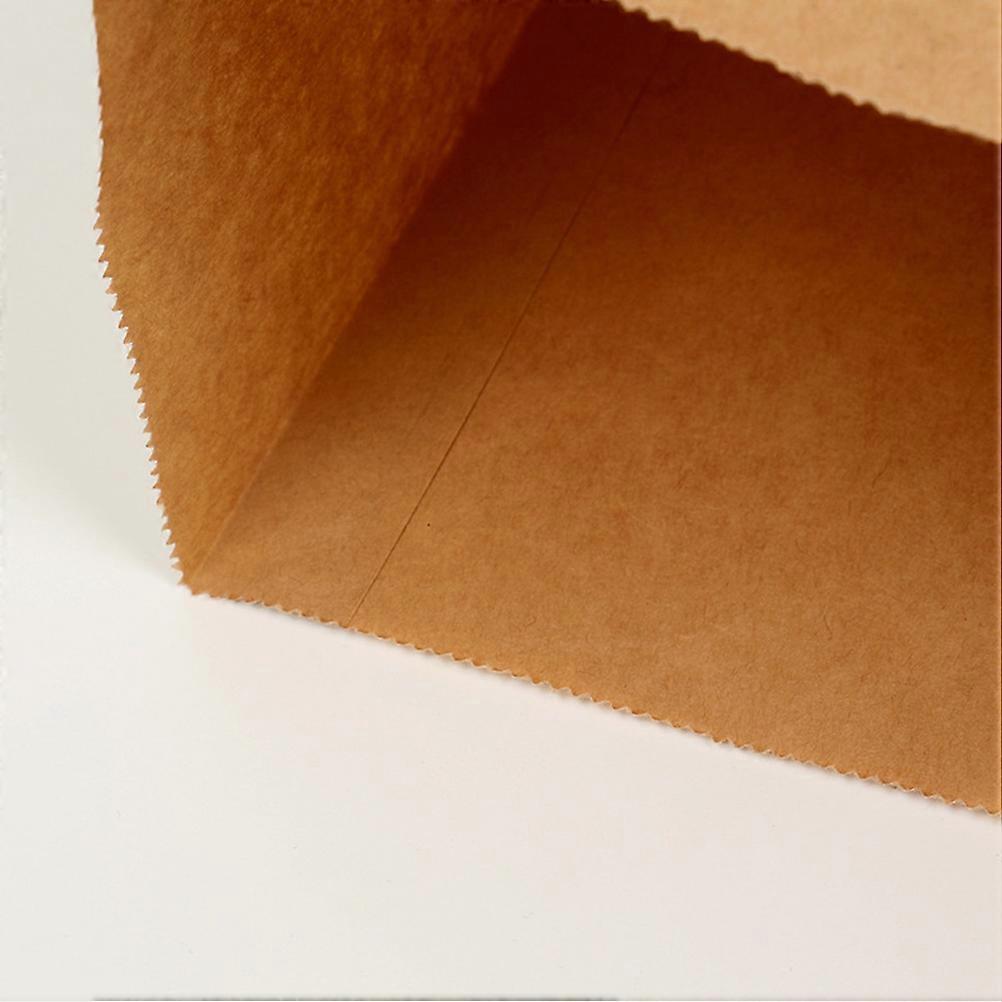 Party Treat Bags Paper for Food Holding 100Pcs Beige Kraft Paper Bags