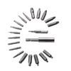 22PC Double Head Broken Screw Extractor Reverse Thread Bolt Removal Tool For Home Repairs DIY Projects Screw Extraction Tools