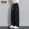 JEEP SPIRIT Men's Summer Loose Ice Silk Casual Cargo Pants