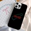 C-CocaC-Cola For iPhone 14 Pro Max 13 17 11 16 12 15 Air Plus Satin Colorful Phone Case