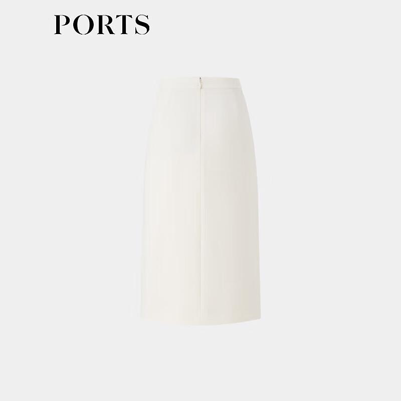 PORTS Elegant Pleated Midi Skirt