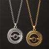 New European and American Astronomical Ball Projection Necklace for Men You Rotatable Pendant Necklace
